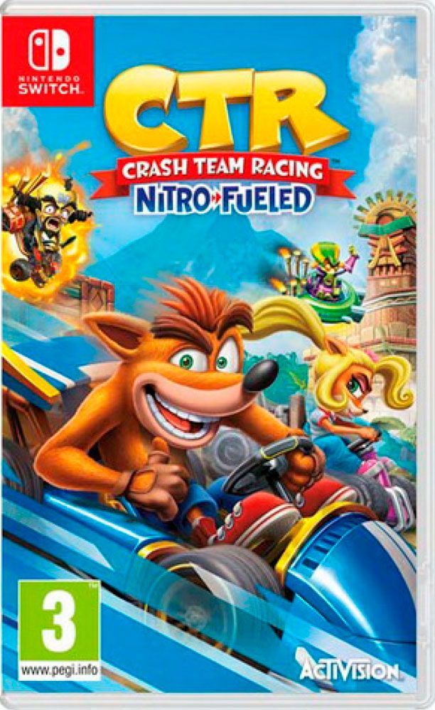 Игра Crash Team Racing Nitro-Fueled (Nintendo Switch, Английская версия)