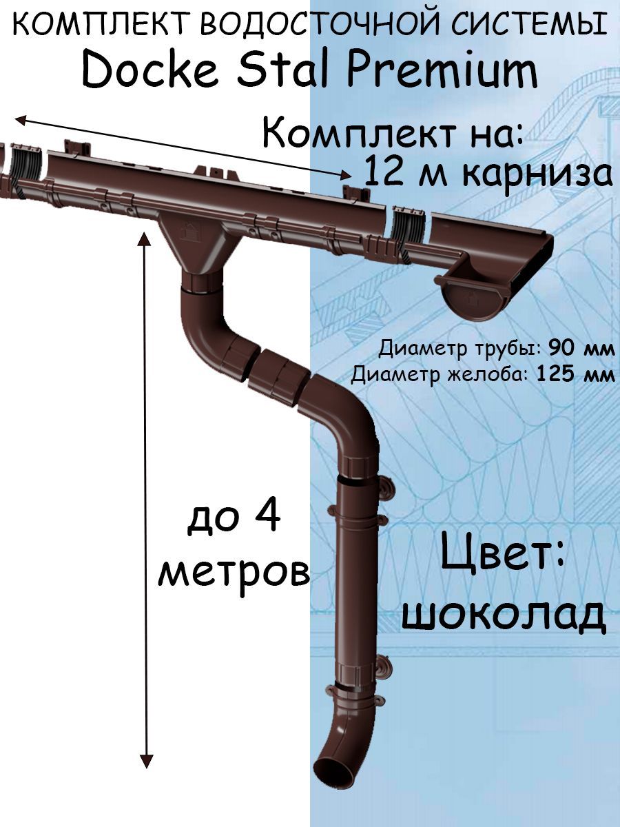 Купить Водосточную Систему Для Крыши Металлические