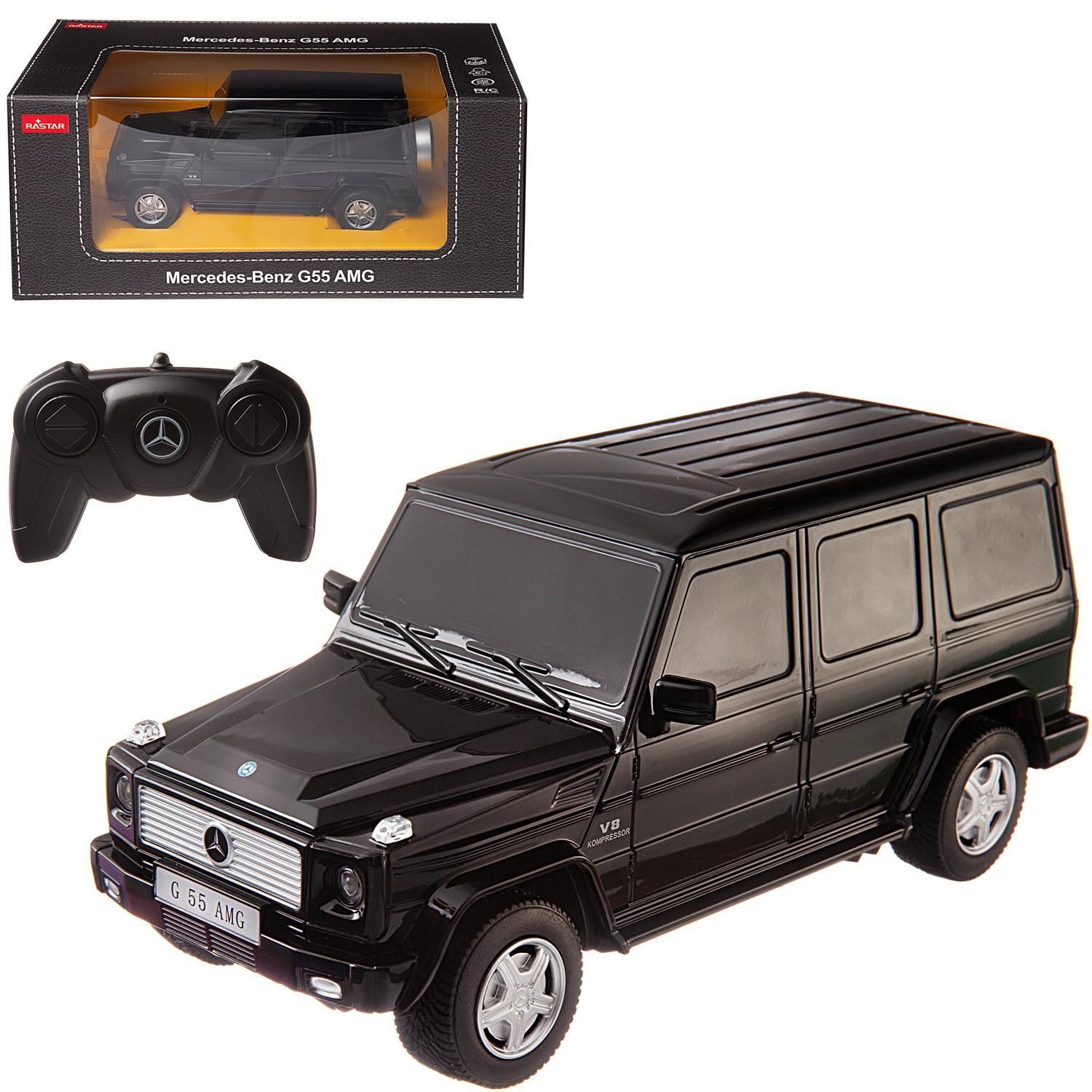 Машина р/у 1:24 Mercedes-Benz G55 Цвет Черный, 2,4G