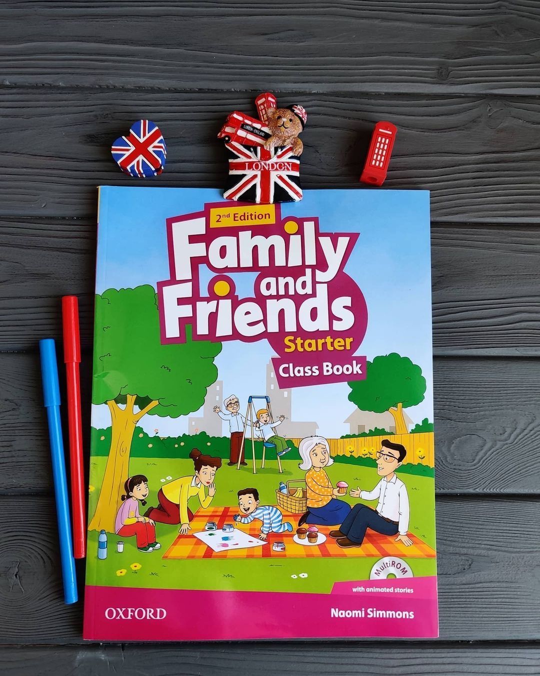 Family and friends starter book. Family and friends Starter class book.