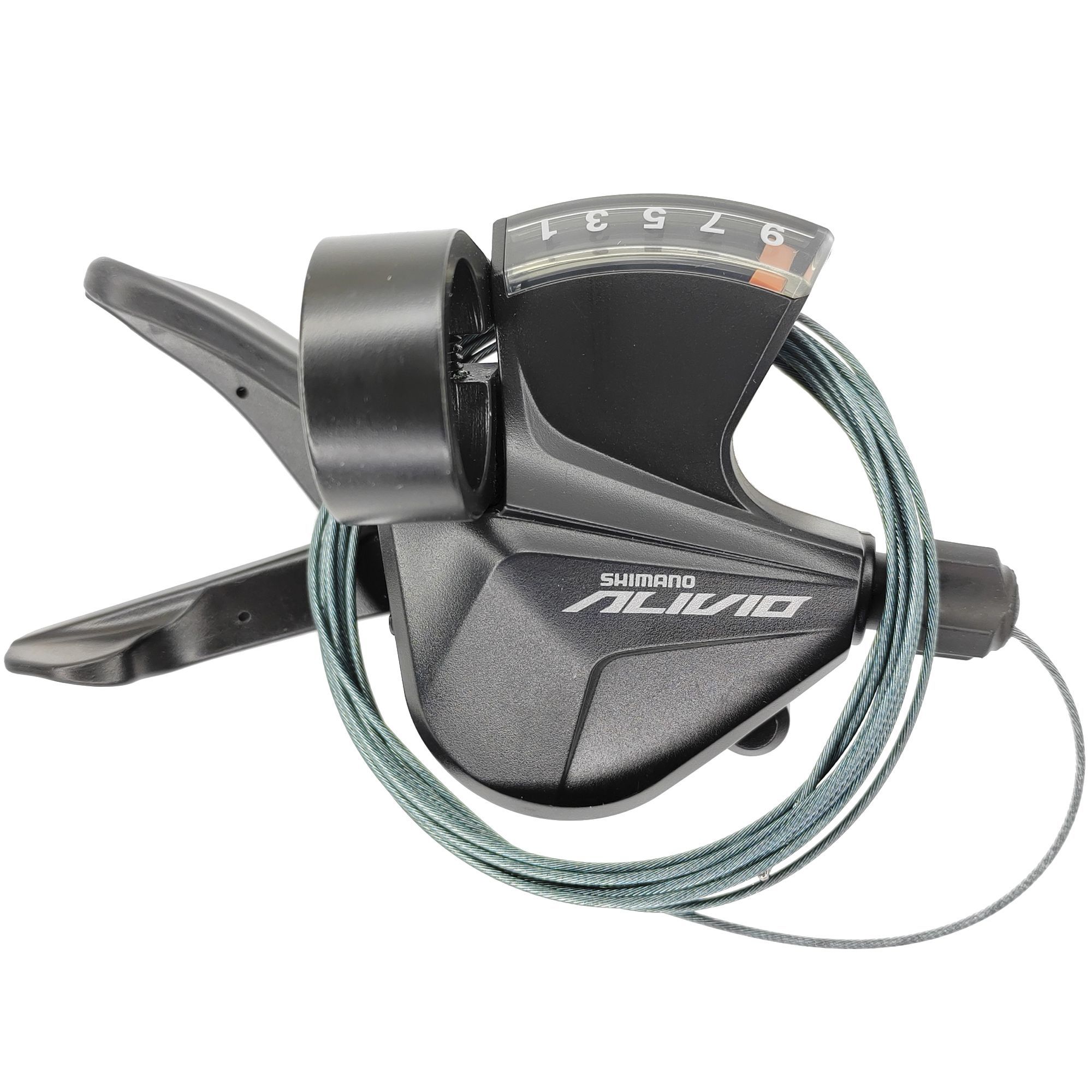 Shimano Шифтер (манетка) SL-M3100, серия Alivio, 9 скоростей, под правую руку, трос 205 см, черный — Каталог Ozon — фото 5