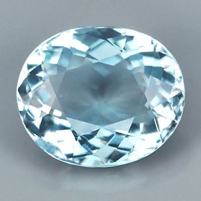 Натуральный Аквамарин, 2.40 ct. Огранка овал.