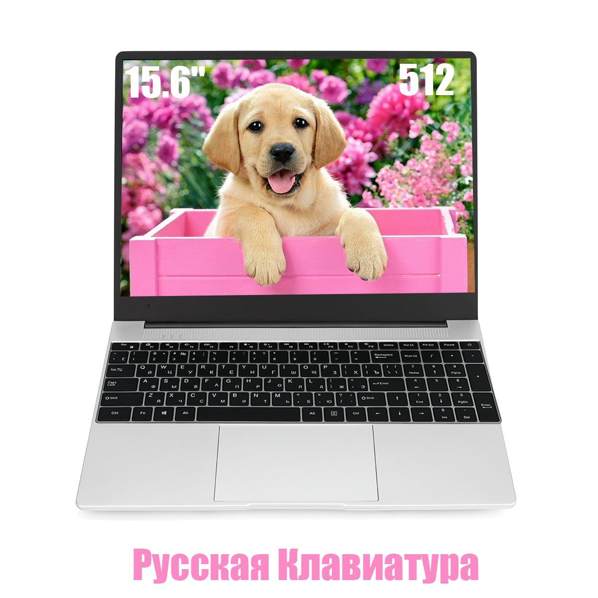 OEMNT26Ноутбук15.6",RAM8ГБ,SSD512ГБ,IntelUHDGraphics600,WindowsPro,серебристый,Русскаяраскладка