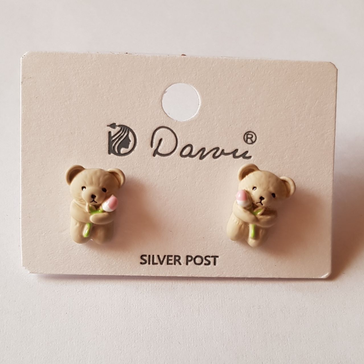 пусеты мишки