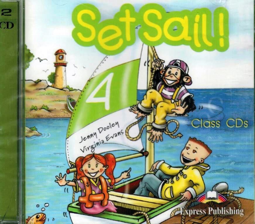 Set Sail 4 Class Audio CDs (set of 2) Аудио CD для занятий в классе | Evans V.