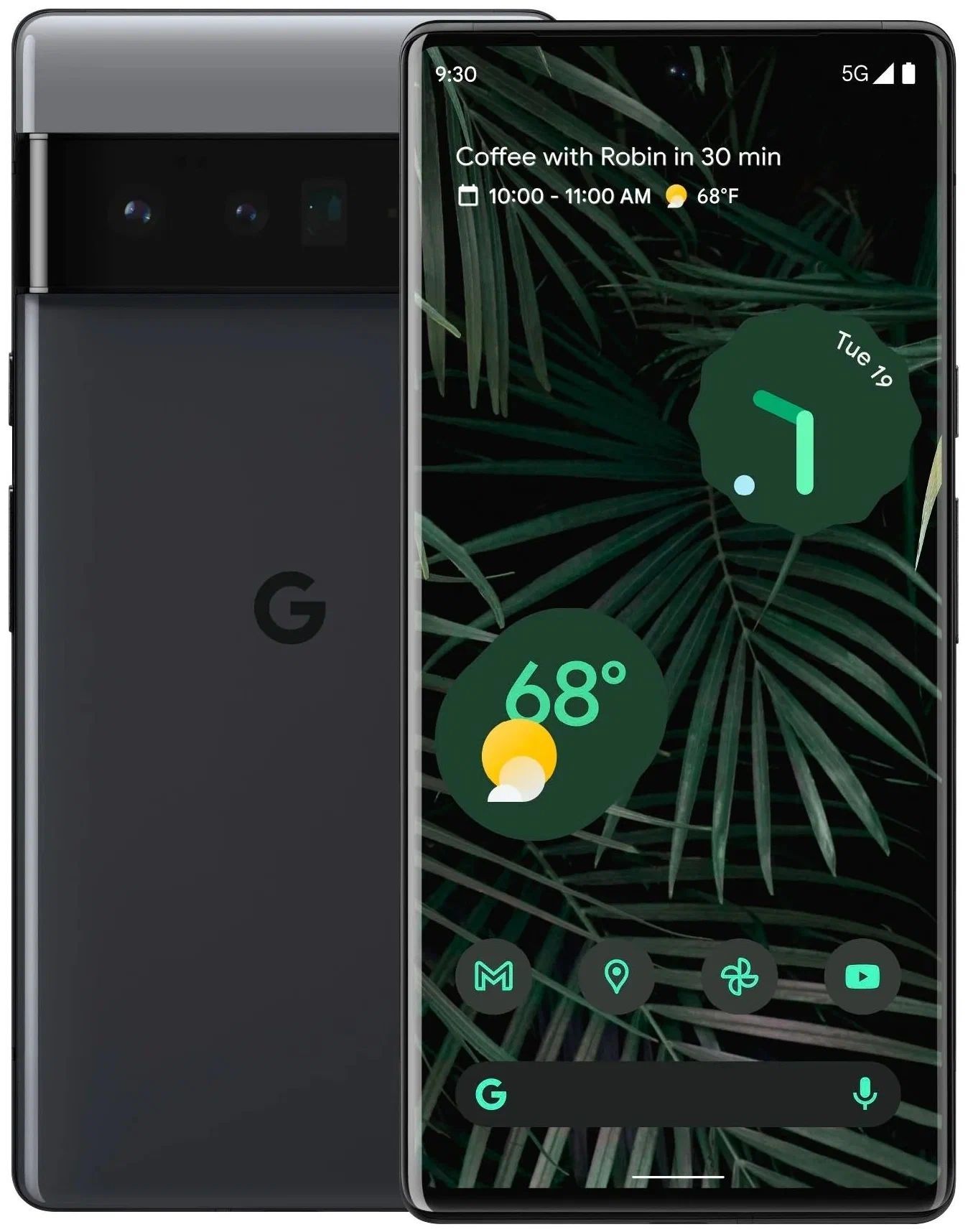 Google Смартфон Pixel 6 Pro US 12/256 ГБ, темно-серый, черный