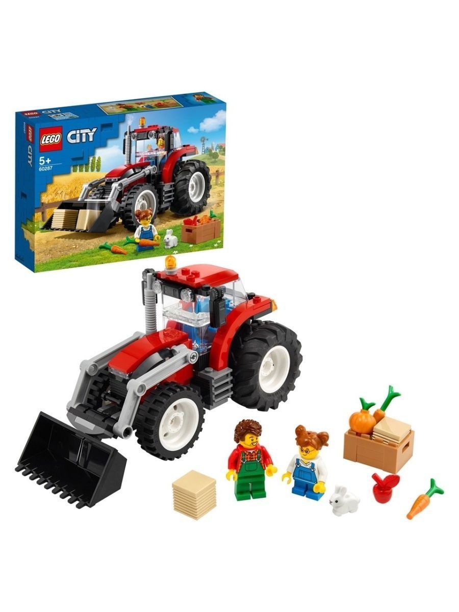 Конструктор LEGO City Tractor Трактор 148 деталей 60287