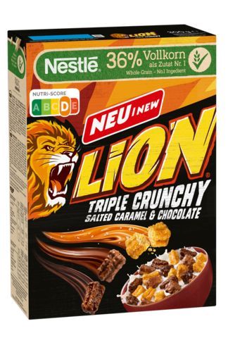 Готовый завтрак Nestle Lion Triple Crunchy 300гр