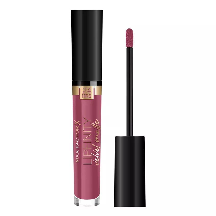 LipfinityVelvetMatteMaxFactorМатоваягубнаяпомадаоттенок050SatinBerry