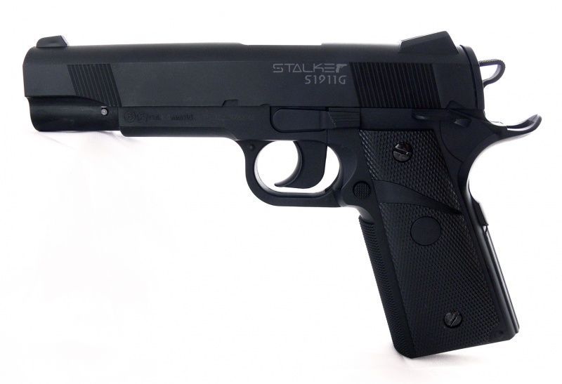 Пневматический пистолет Stalker S1911G кал. 4,5 мм