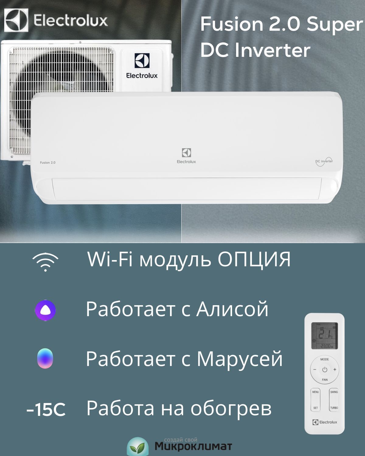 Кондиционер Electrolux 12 Купить