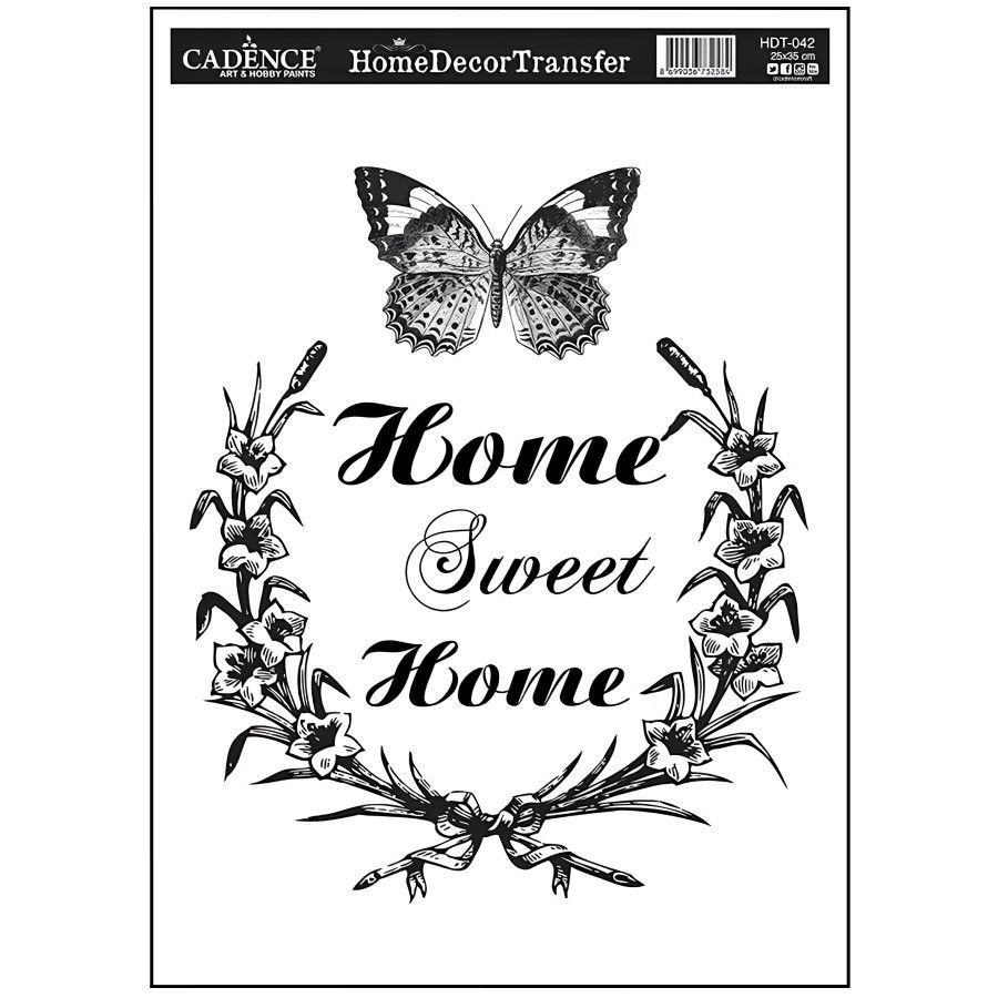 Трансфер универсальный Cadence Home Decor Transfer 25х35см. HDT-042