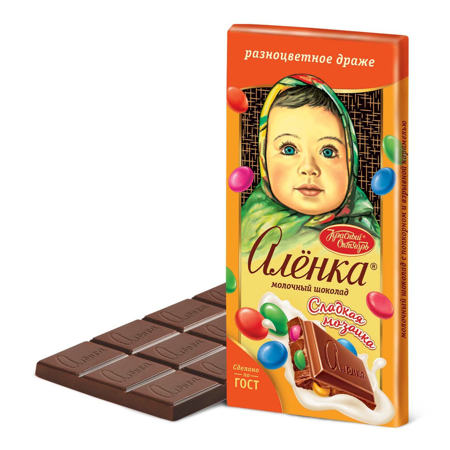 Шоколад Аленка 90гр молочный