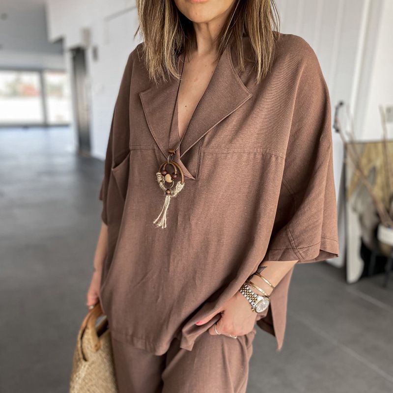 Jumpsuit slit Tunic