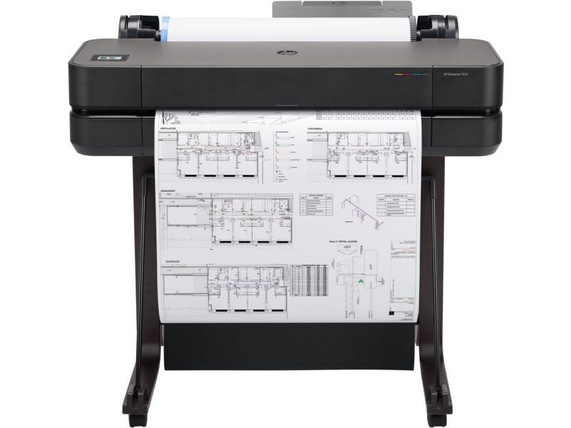 ПлоттерструйныйHPDesignJetT63024-inPrinter,цветнаяпечать(5HB09A)