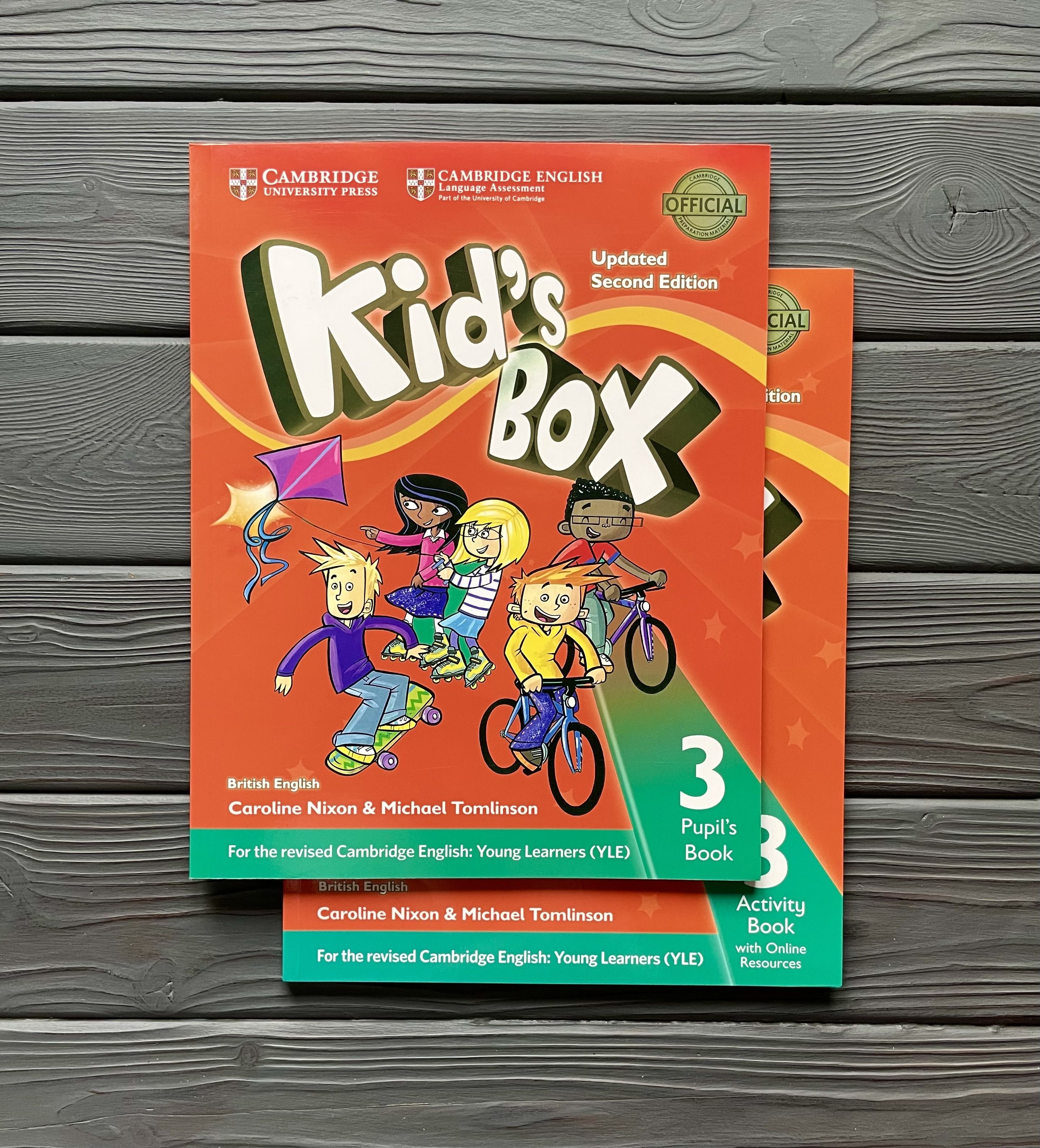 Комплект Kid's Box 3 Updated Second Edition (Pupil's book + Activity book)+онлайн код.