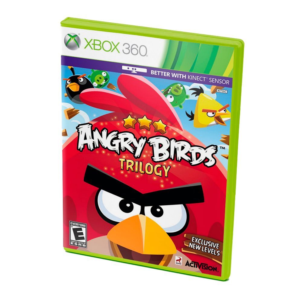 Игра Angry Birds Trilogy (XBox 360, Английская версия)