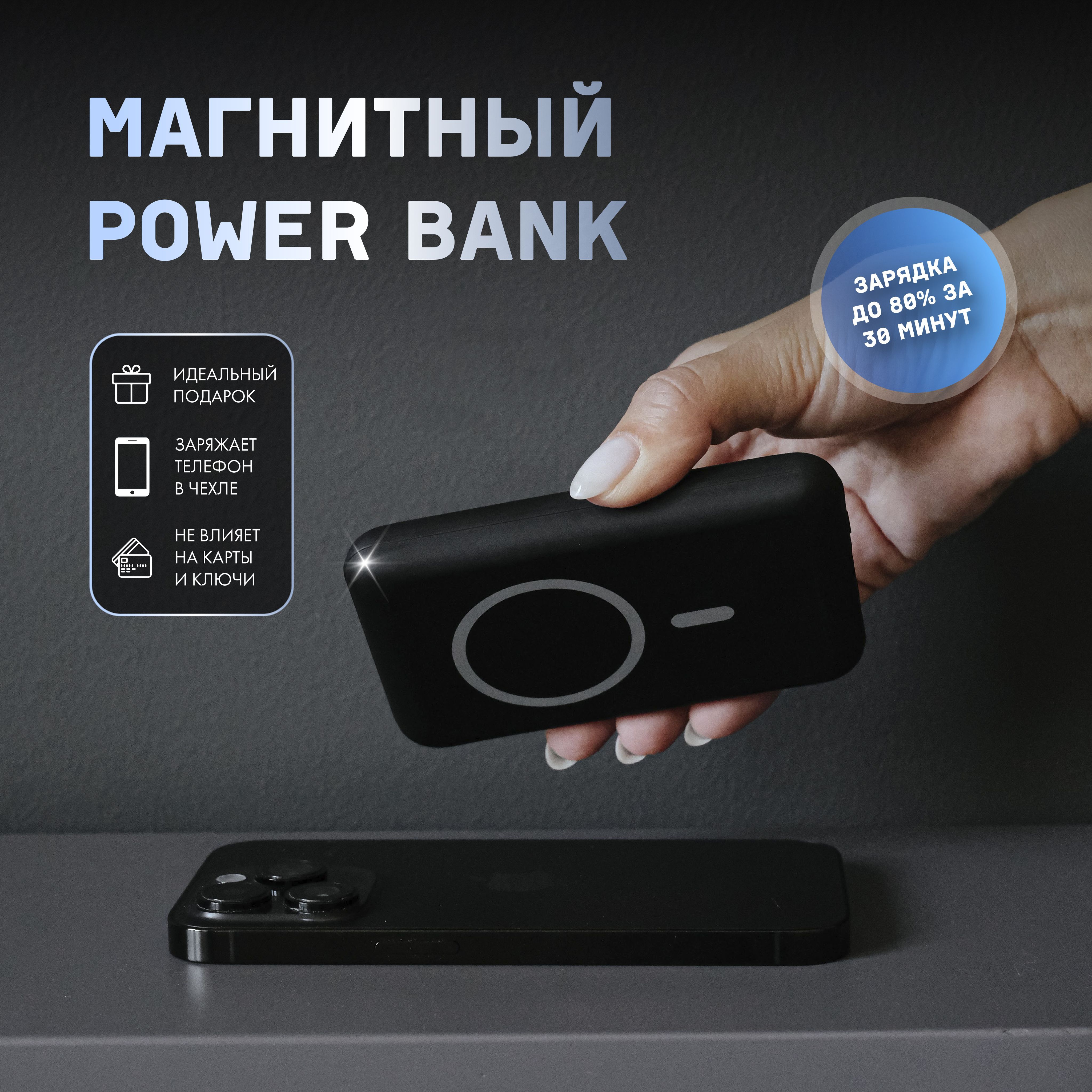 Внешний аккумулятор (Power Bank) EnergyDay W-032 - купить по выгодным ценам  в интернет-магазине OZON (911872171)