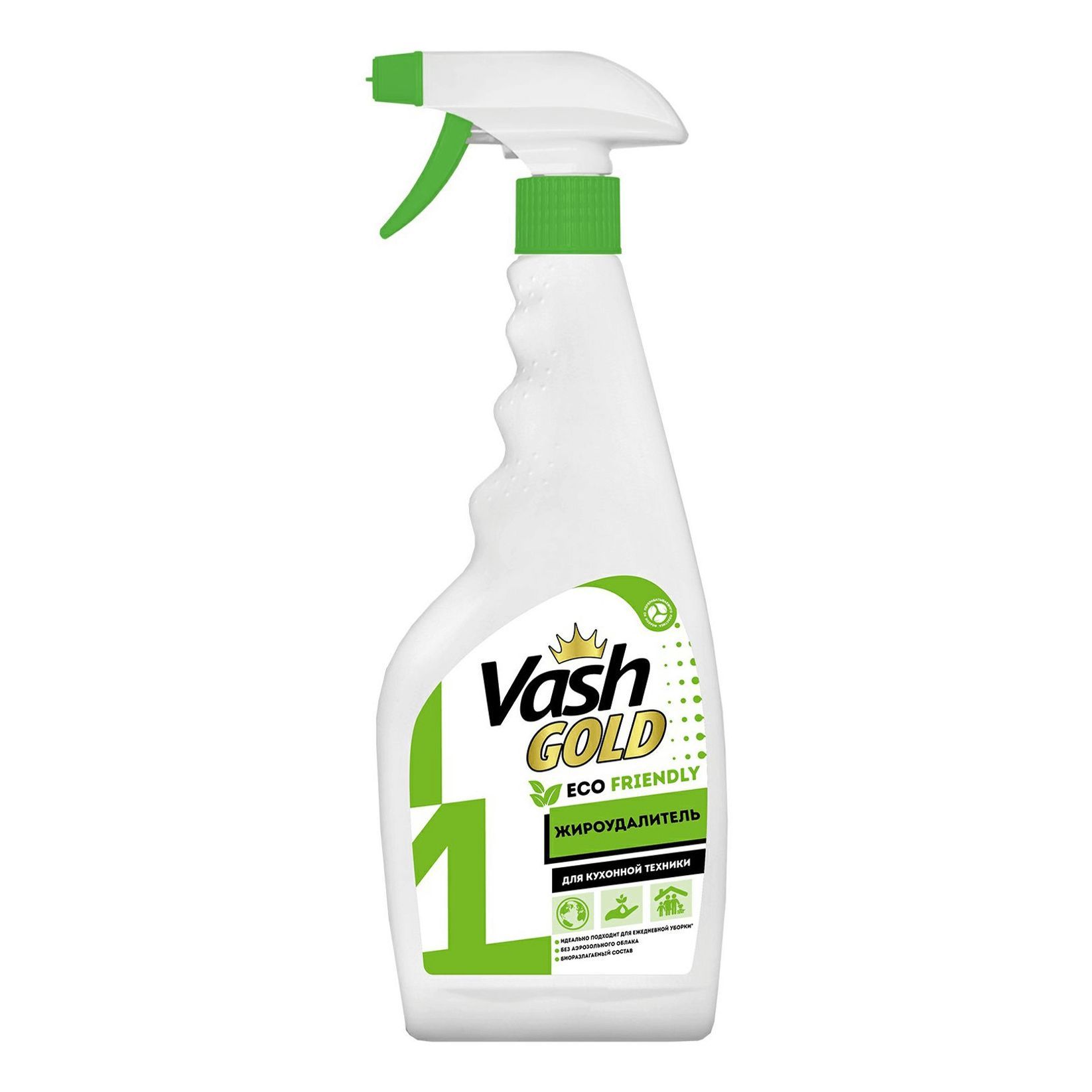 Vash Gold средство для чистки акриловых ванн и душевых кабин 500мл(спрей)