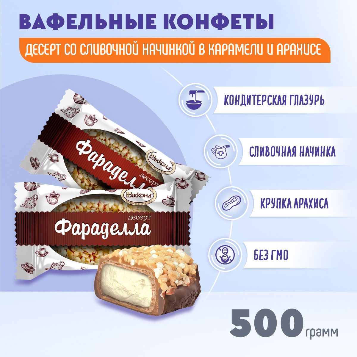 КонфетыФараделладесерт,500гр