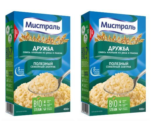 Мистраль Хлопья Смесь Дружба 400 гр 2 уп