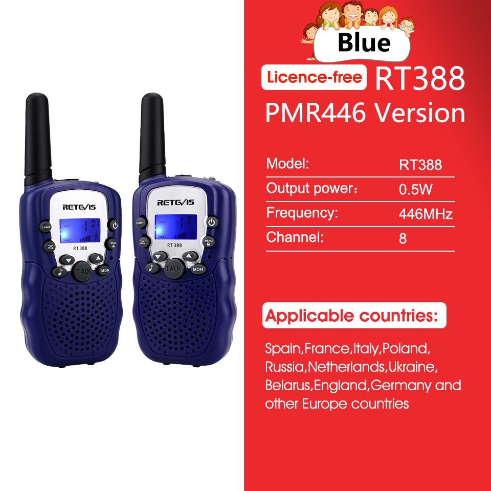 Радиостанция DJJJ00000269CN_PMR Blue-spain - купить по доступным ценам в  интернет-магазине OZON (1354965393)