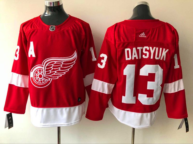 NHLджерсихоккейнаяДетройтРедУингзDetroitRedWingsJerseyPavelDatsyuk