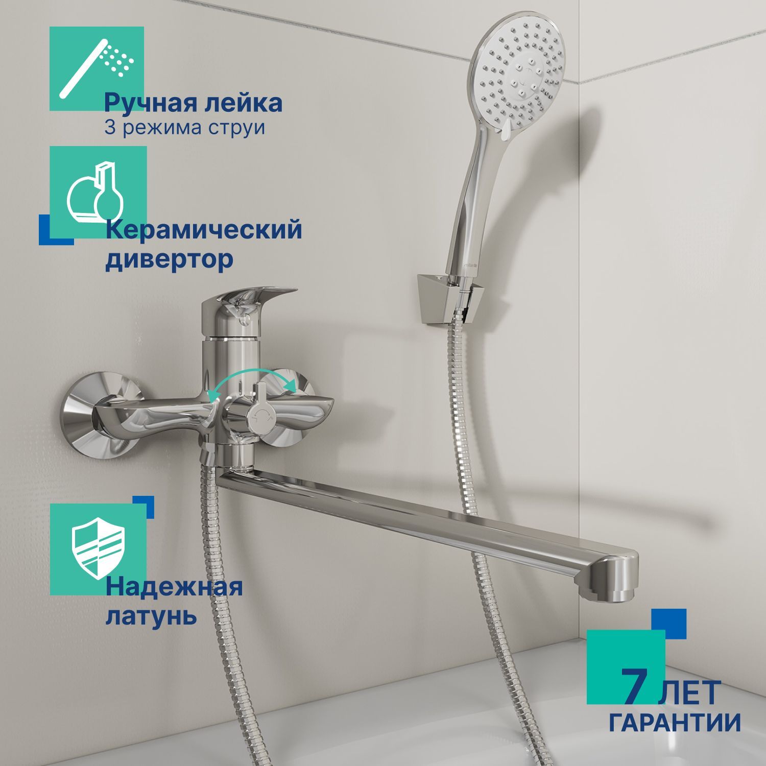 Смесителидляванной
