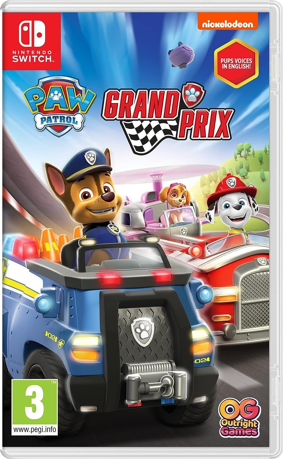 Игра Paw Patrol Grand Prix для Nintendo Switch