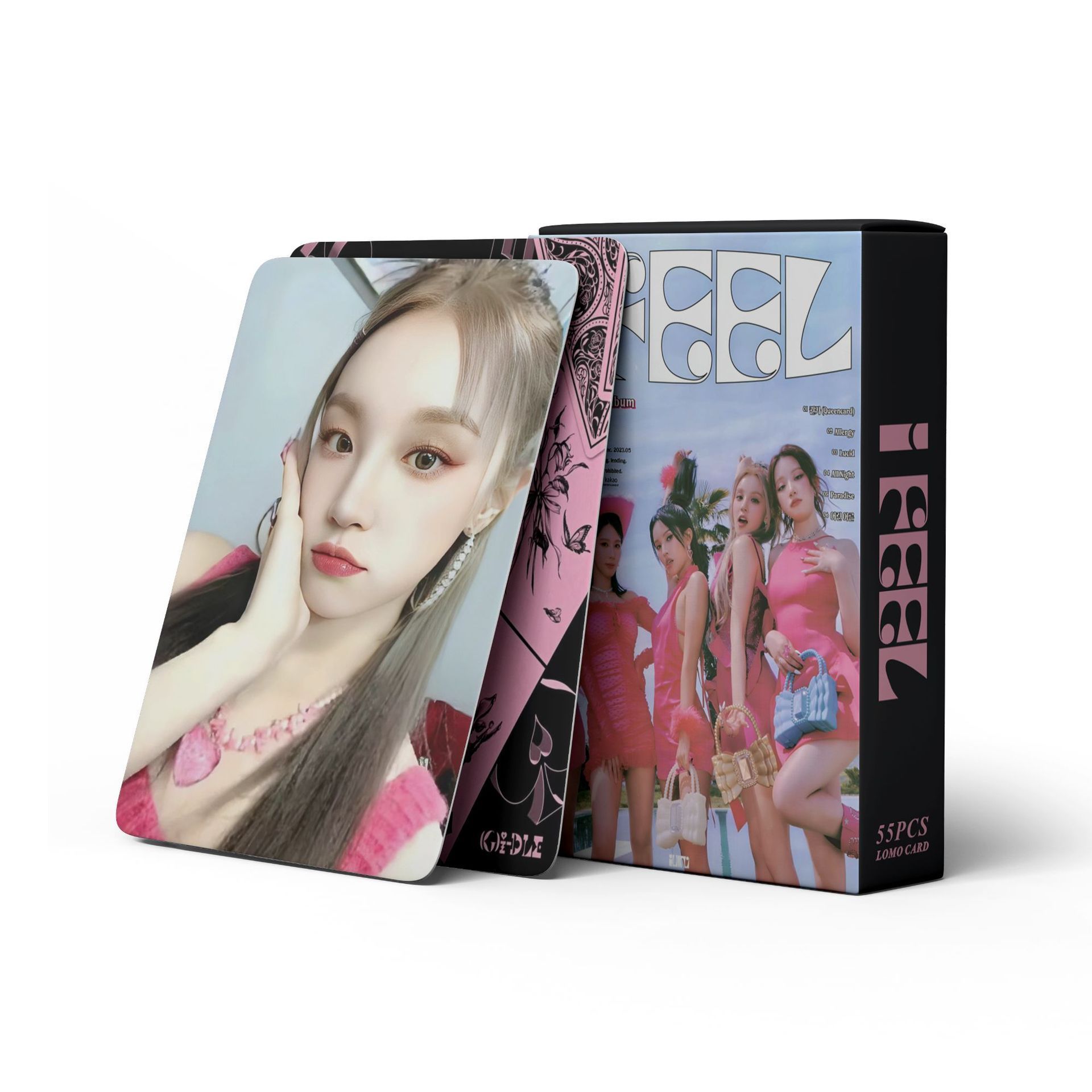 K-pop карточки (G)I-DLE I FEEL Queencard , набор 55 штук