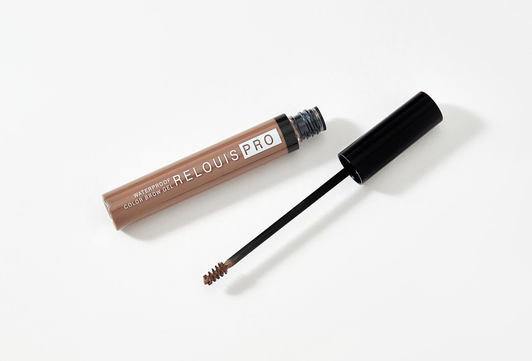 Relouis Pro Waterproof Color Brow Gel. Водостойкий оттеночный гель для бровей Relouis Pro Waterproof Color Brow Gel 04 , Dark Brown. К_Belor_подв.д/бр.Color Brow. Estrada Waterproof Color Brow Gel отзывы.