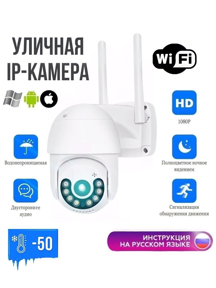 CamPRO360Камеравидеонаблюдения360поворотнаяWIFIУмныйдом