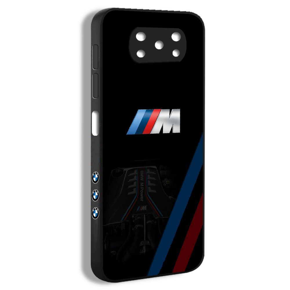 чехол для смартфона Подходит для xiaomi poco x3 nfc логотипом BMW M Series  YZY13 - купить с доставкой по выгодным ценам в интернет-магазине OZON  (1180612814)