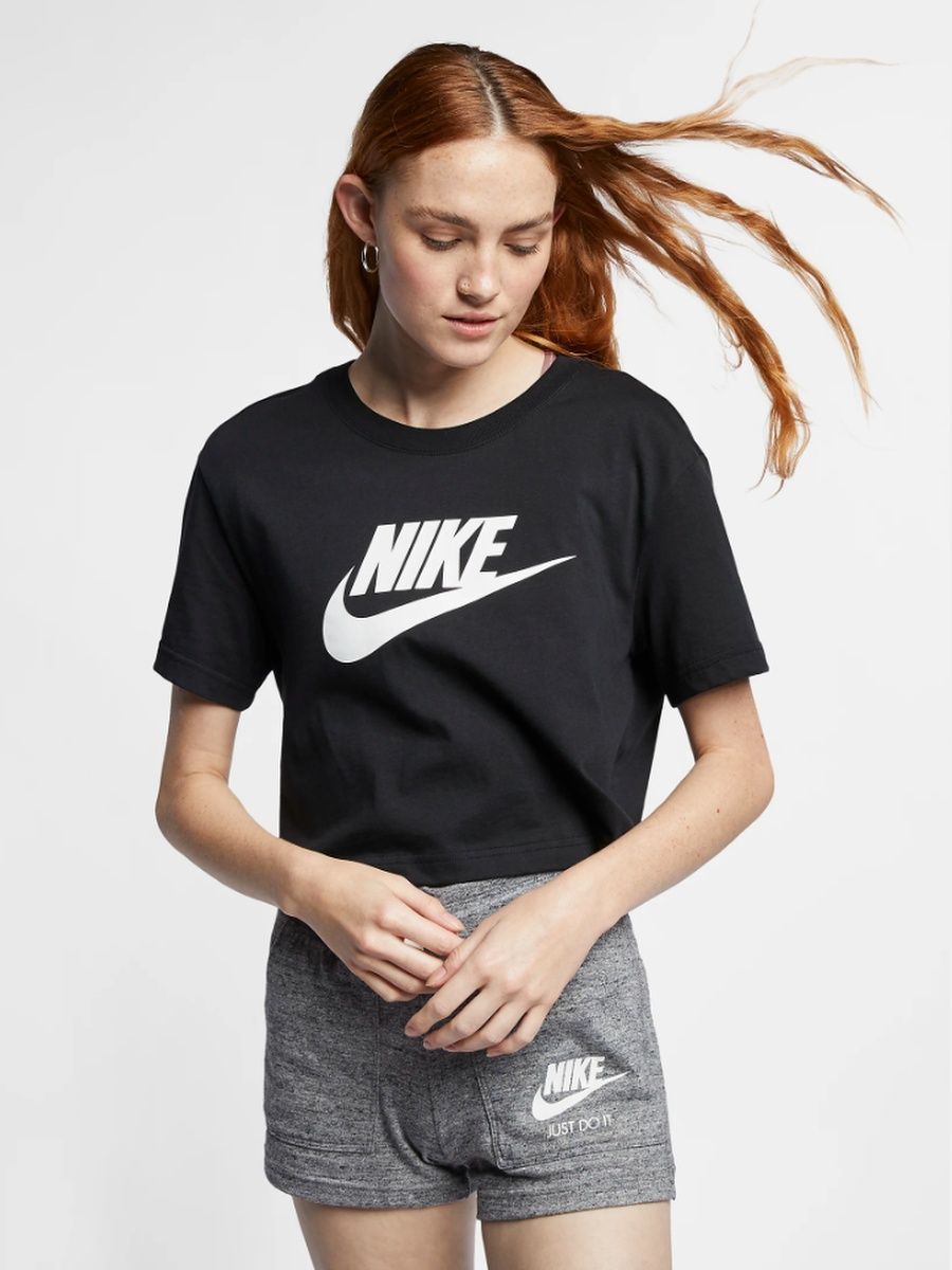 Nike w NSW ESSNTL футболка
