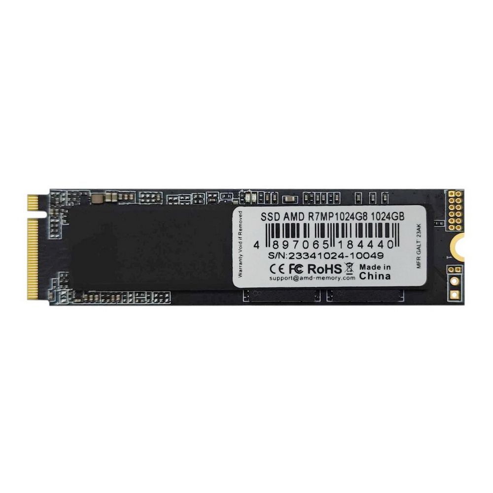 AMD 1 ТБ Внутренний SSD-диск 1024Gb M.2 PCIE 4.0 2280 3D NAND Retail R7MP1024G8 (R7MP1024G8)