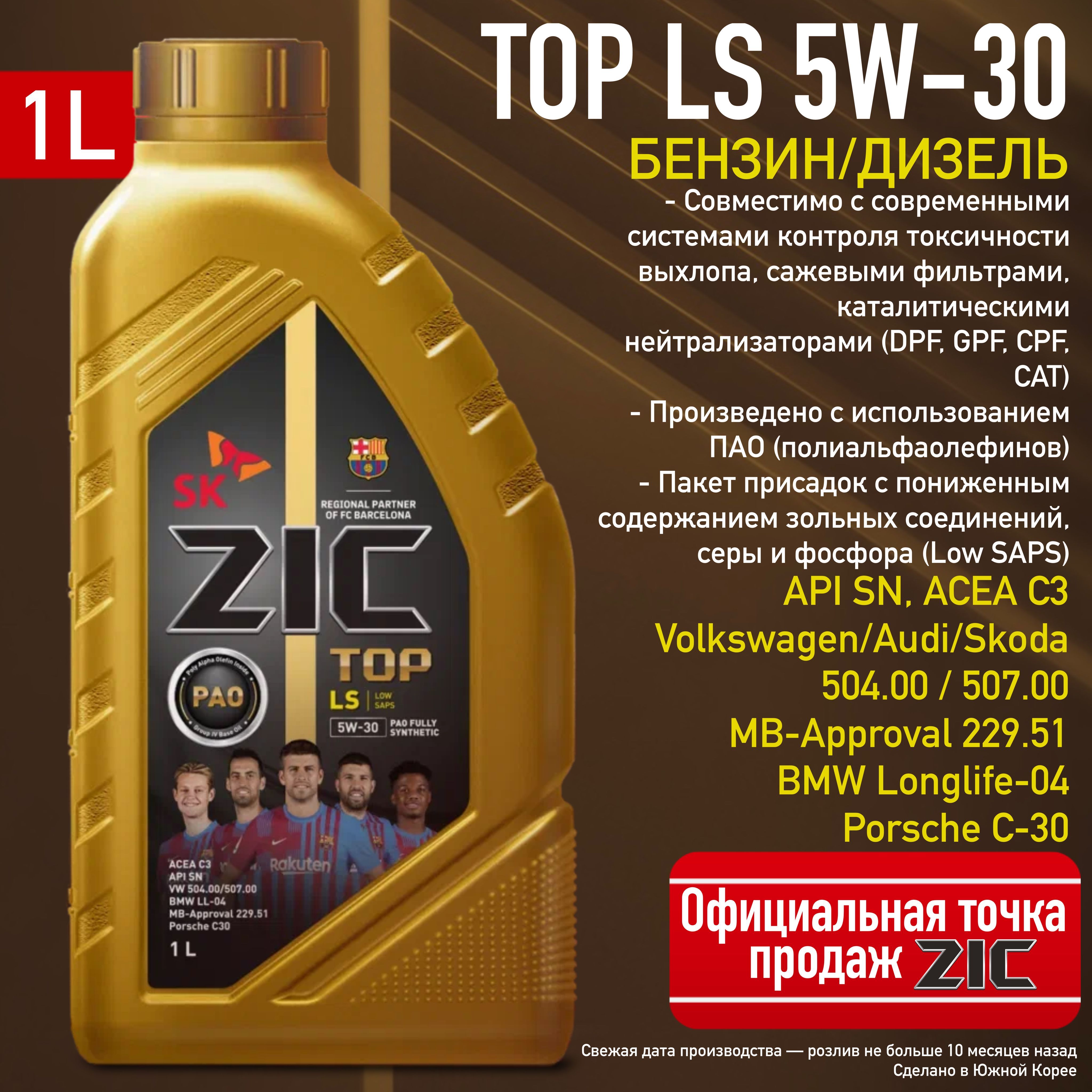 ZIC ATF Multi HT 4л. 132664 ZIC. ZIC Top 5w-30 1л. ZIC Top 0w-40 1л.
