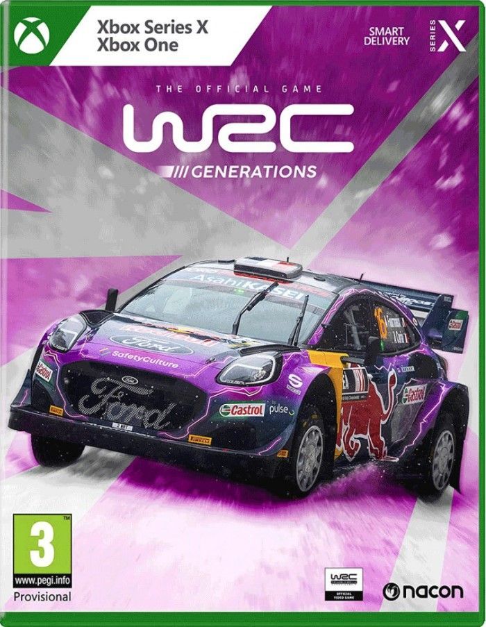 Игра WRC Generations (Xbox One, Xbox Series, Русские субтитры)