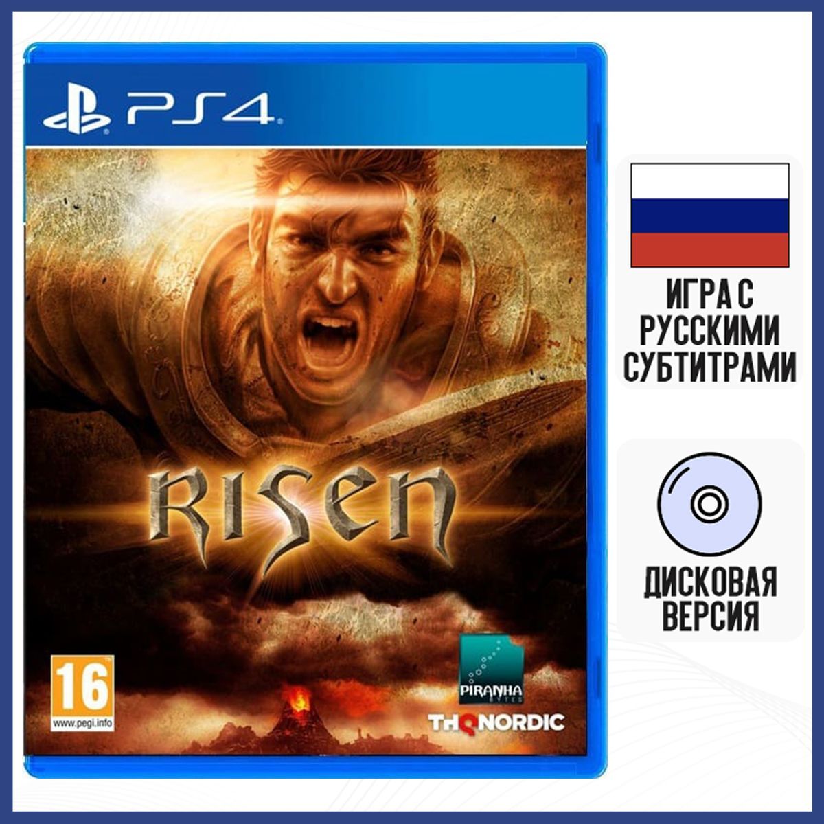 Игра Risen (PS4, русские субтитры)