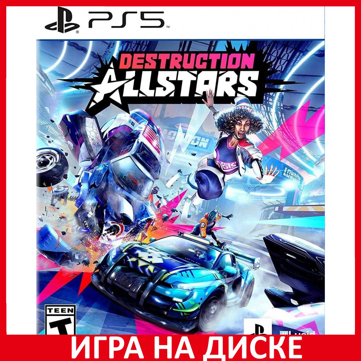 Игра Destruction All Stars (PlayStation 5, Английская версия) купить по  низкой цене с доставкой в интернет-магазине OZON (307272586)