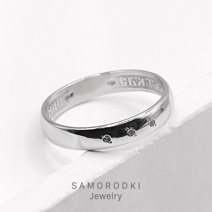 SamoroDki Jewelry Кольцо Серебро родированное 925 пробы