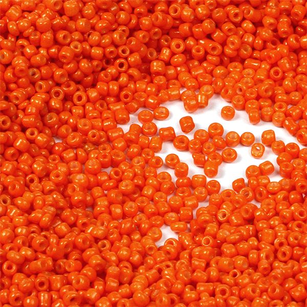 Бисер арт.OSD размер 12/0 цвет 50 оранжевый уп.450г