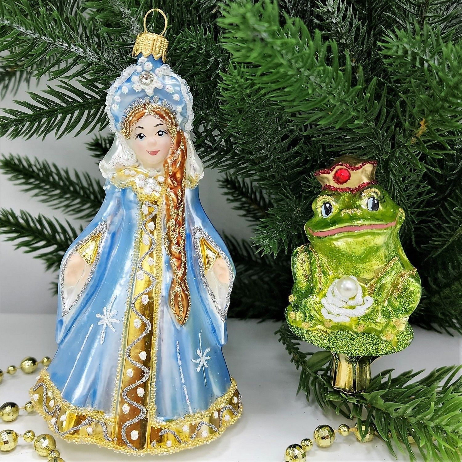 Елочная игрушка царевна Елочная игрушка царевна