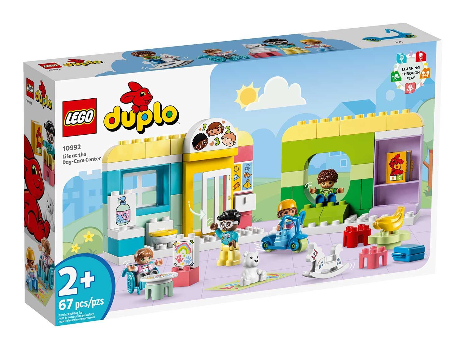 Конструктор LEGO DUPLO Жизнь в Детском саду, 67 деталей, 2+, 10992 - купить  с доставкой по выгодным ценам в интернет-магазине OZON (1257327860)