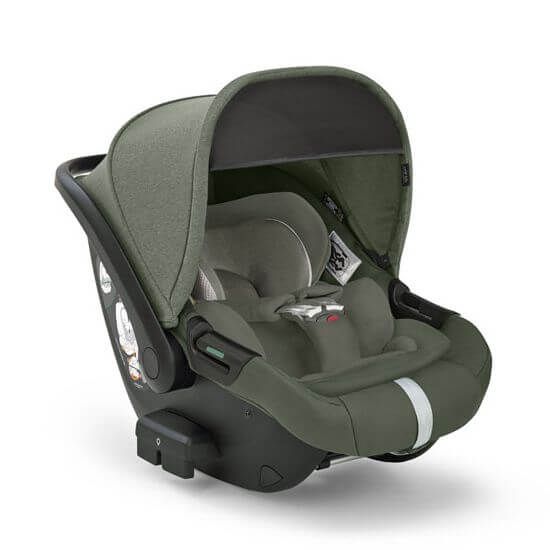 Детское автокресло автолюлька Inglesina Darwin Infant Recline гр 0+ расцветка Tribeca Green