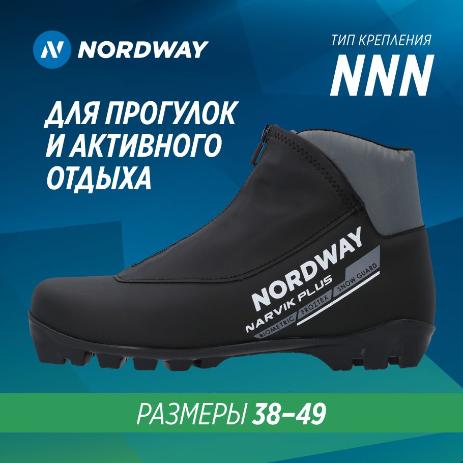 Ботинки лыжные Nordway NARVIK PLUS NNN