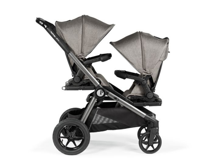 Peg Perego коляска прогулочная для двойни / погодок GT4 City Grey