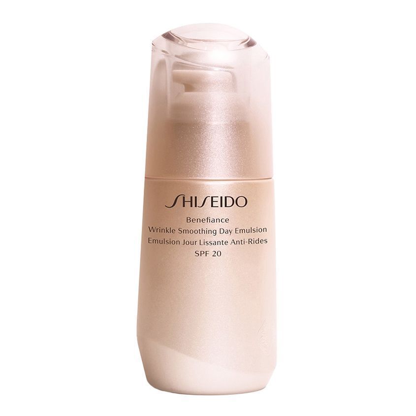 Shiseido wrinkle smoothing. Shiseido Benefiance Wrinkle Smoothing Day Emulsion SPF 20. Шисейдо Бенефианс wrinkleresist24 дневная эмульсия. Эмульсия Shiseido Benefiance wrinkleresist24 Day 75 мл. Shiseido Benefiance Wrinkle Smoothing 75 ml.