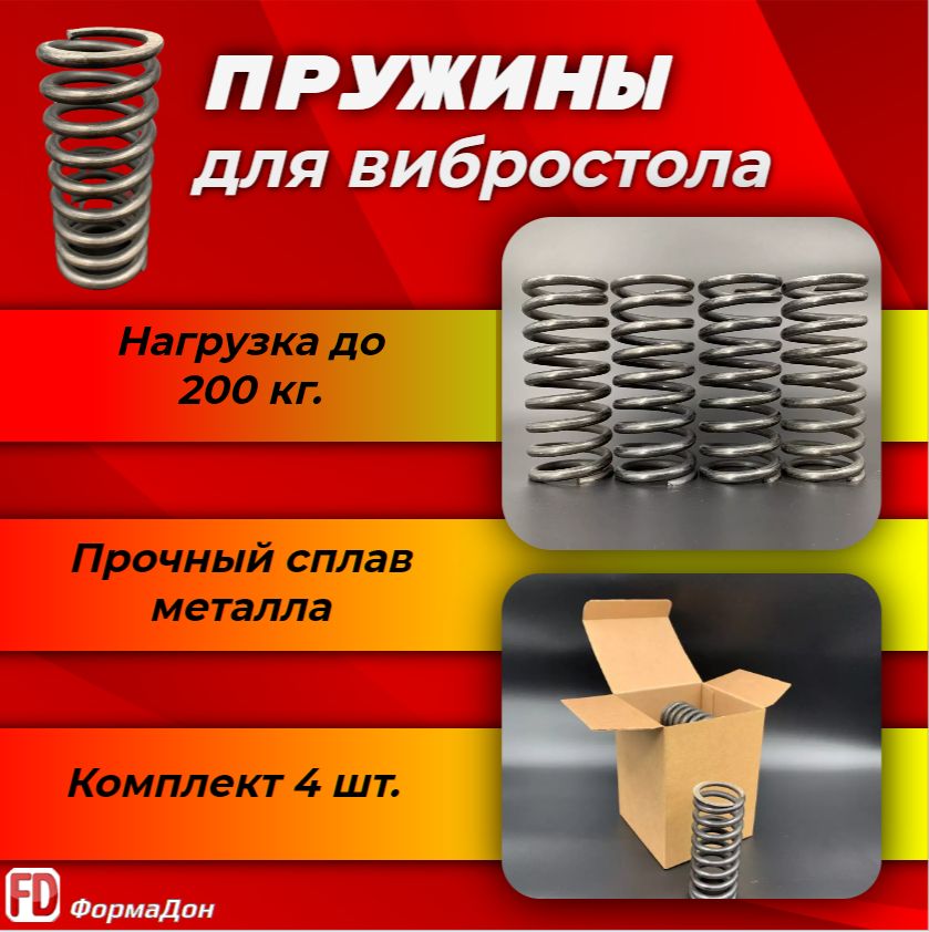 Пружины Для Вибростола купить на OZON по низкой цене