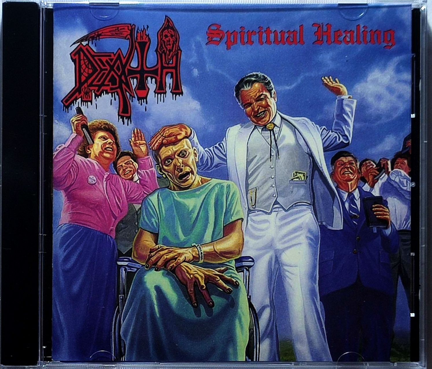 Death "Spiritual Healing" CD 1990 Death Metal, Technical Death metal