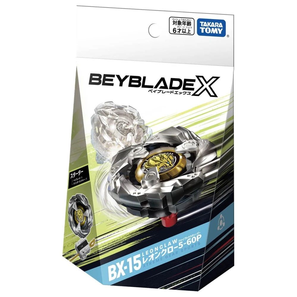 Волчок и запускатель Leon Claw BX15 Beyblade X Takara Tomy - купить с  доставкой по выгодным ценам в интернет-магазине OZON (1284733435)